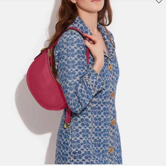 💯Coach Luna hobo shoulder bag - Picture 4 of 9